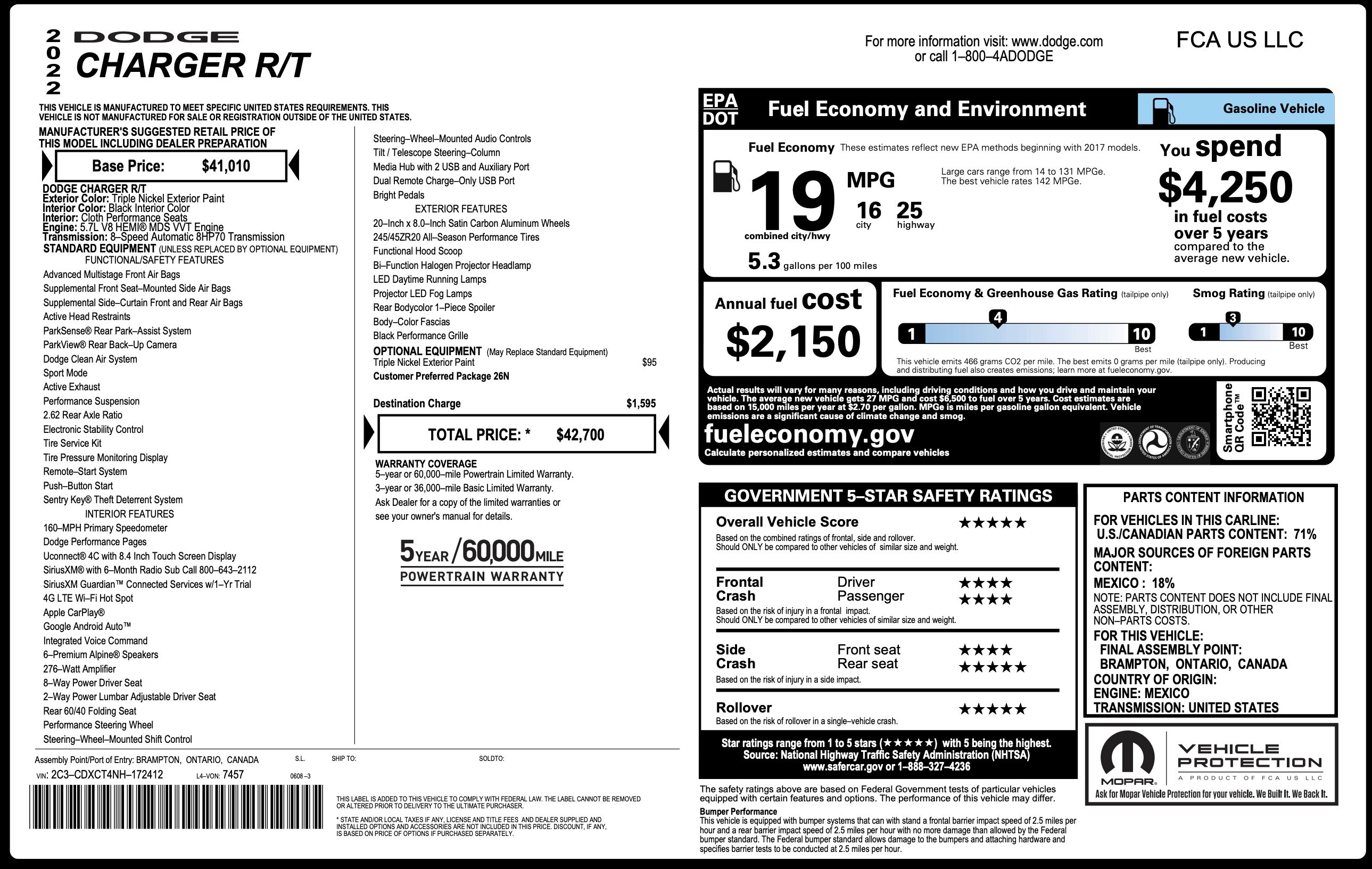 Used 2022 Dodge Charger R/T image 3