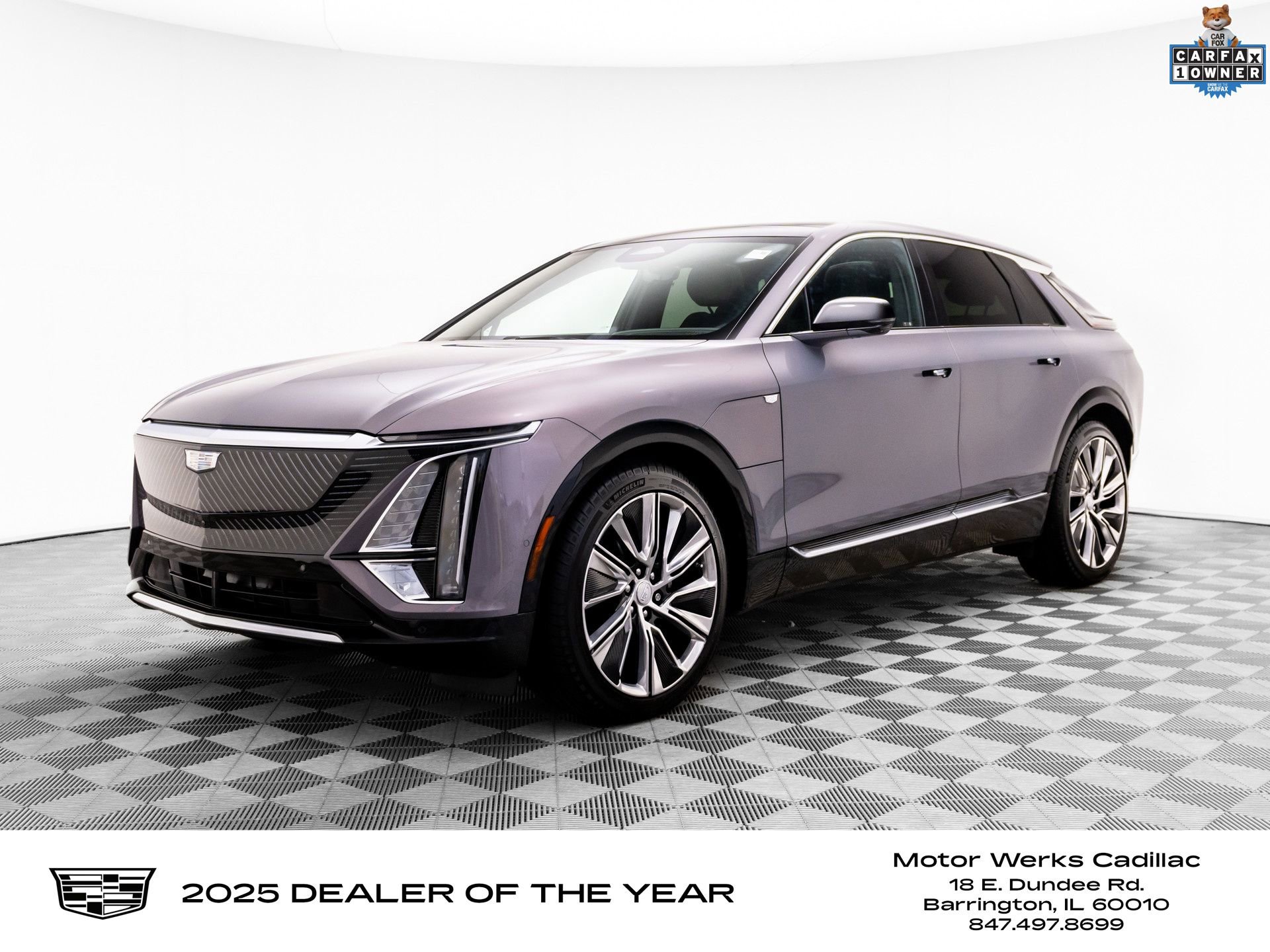 Certified 2025 Cadillac Lyriq Luxury w/ LPO, Floor Liner Package image 1