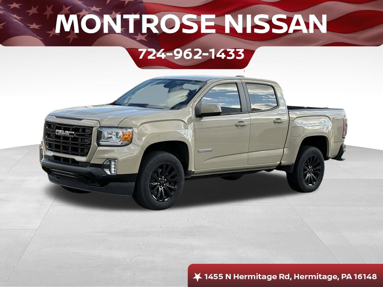 Used 2022 GMC Canyon Elevation w/ Trailering Package AWD/4WD image 1