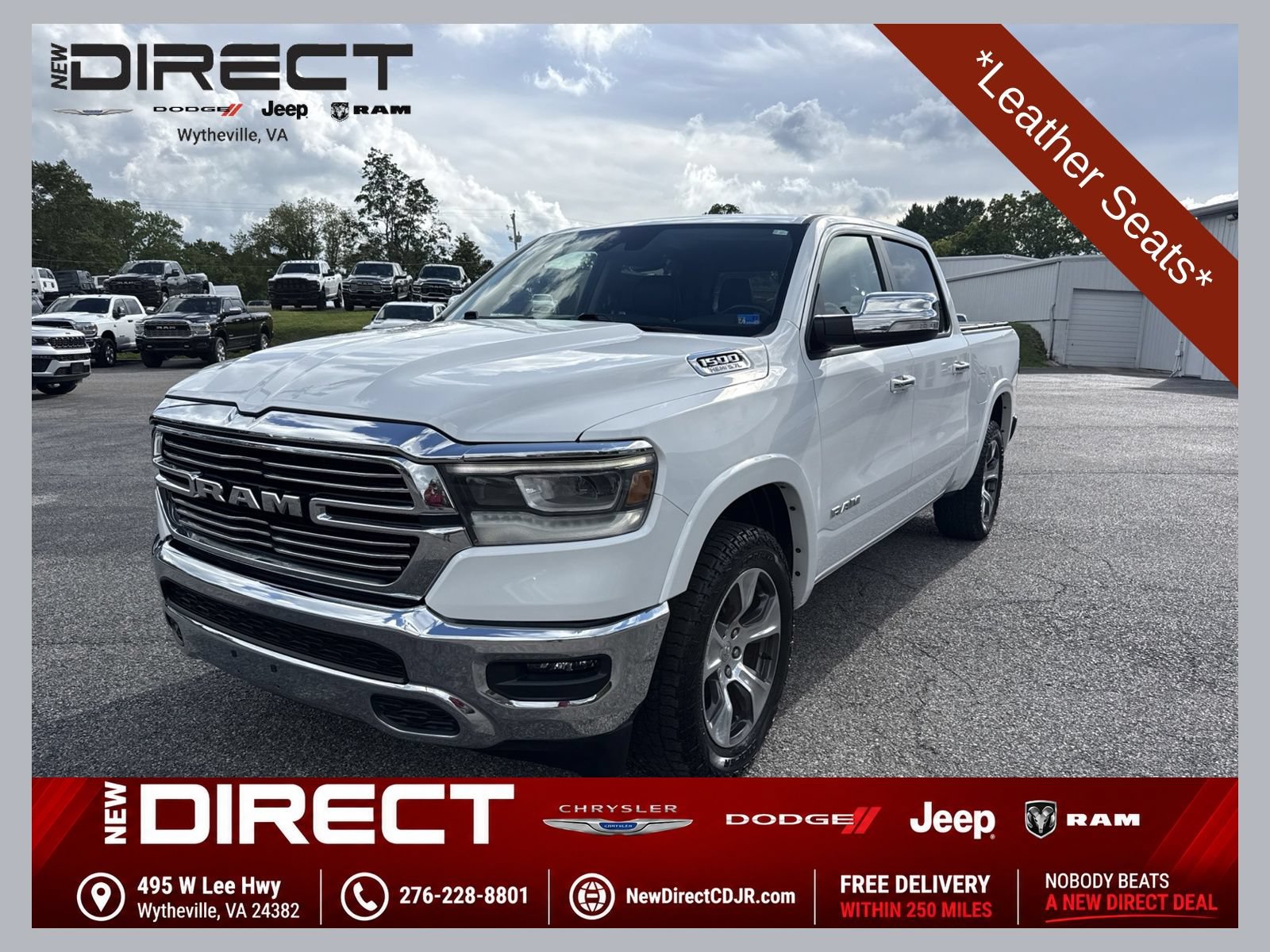 Used 2022 RAM 1500 Laramie AWD/4WD image 1