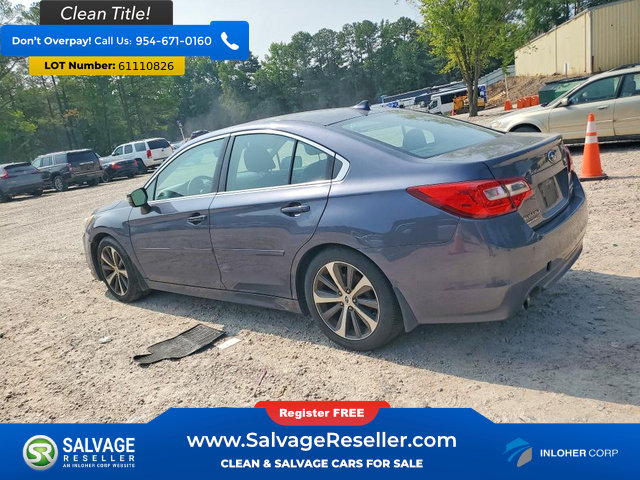 Used 2017 Subaru Legacy 2.5i Limited AWD/4WD image 3