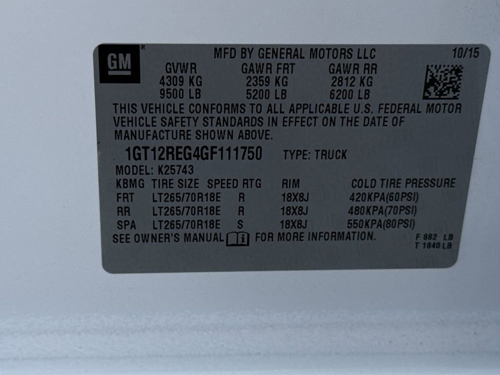 Used 2016 GMC Sierra 2500 Base w/ Sierra Convenience Package image 26