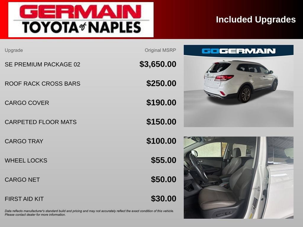Used 2017 Hyundai Santa Fe SE w/ SE Premium Package 02 AWD/4WD image 22
