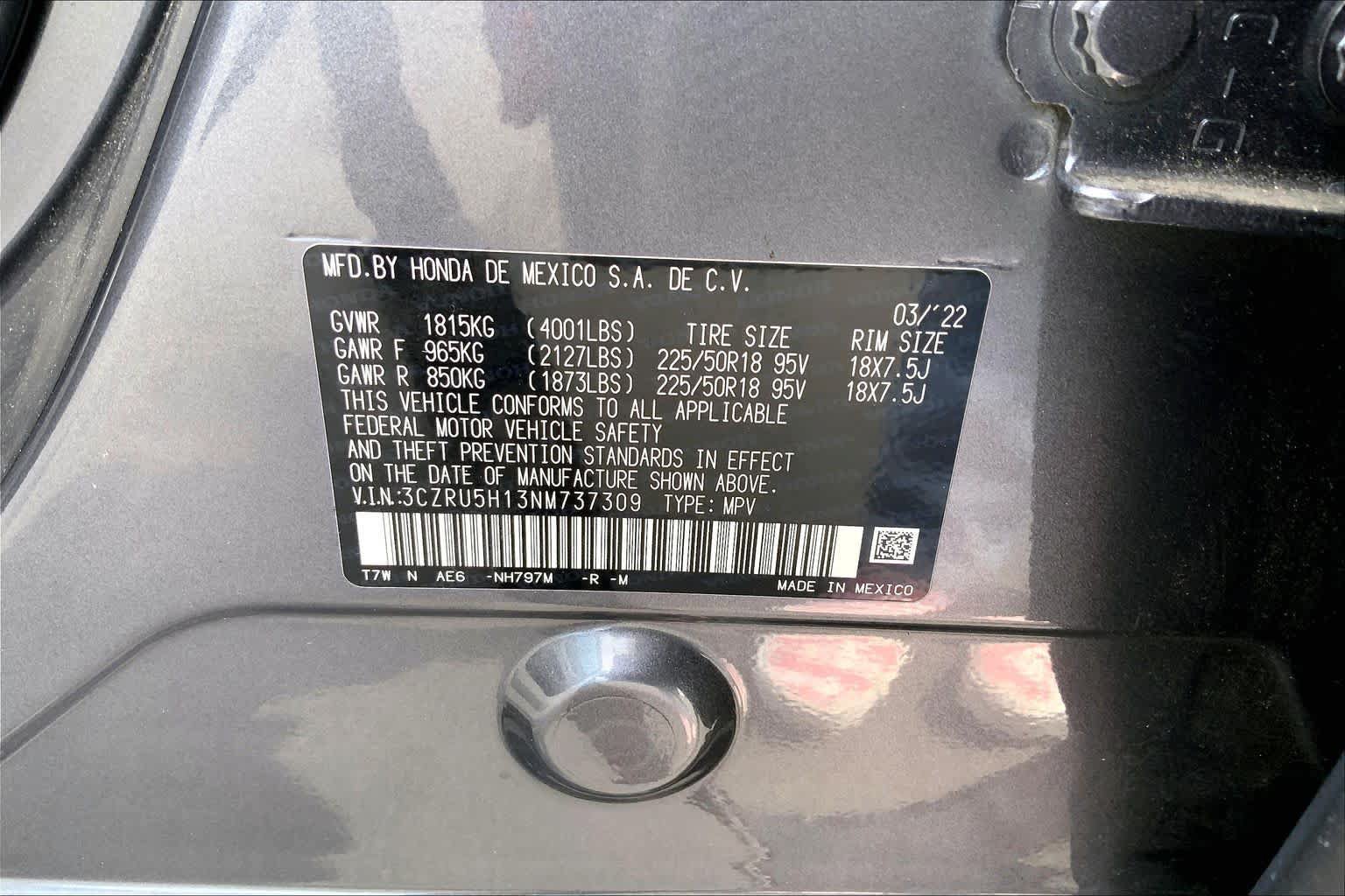 Used 2022 Honda HR-V Sport image 36