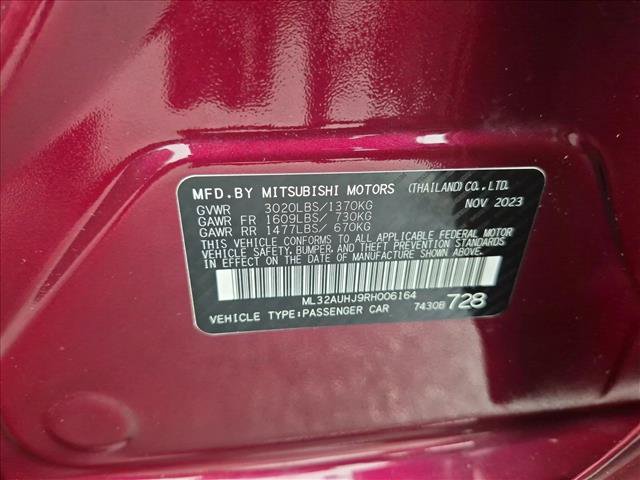 Used 2024 Mitsubishi Mirage ES FWD image 22