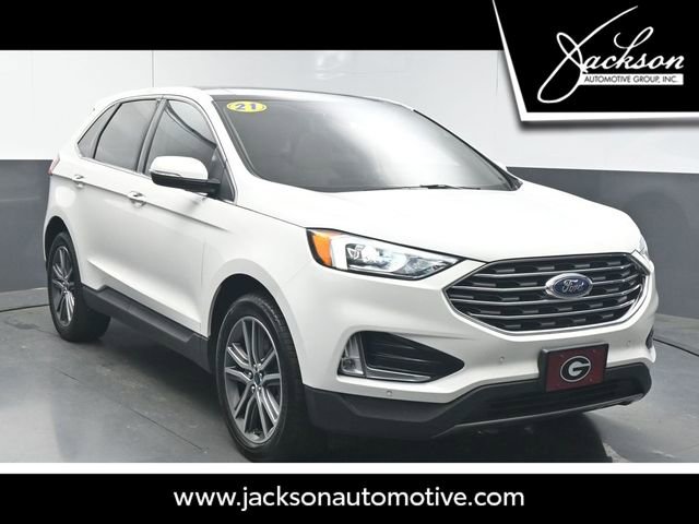 Used 2021 Ford Edge Titanium FWD image 1