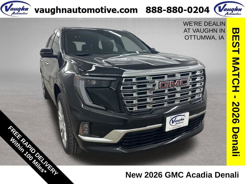 New 2026 GMC Acadia Denali w/ Super Cruise Package AWD/4WD 360° Tour
