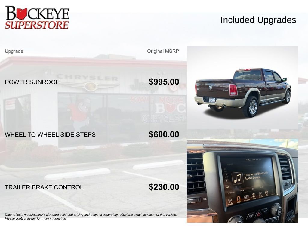 Used 2015 RAM 1500 Laramie Longhorn w/ Protection Group image 8