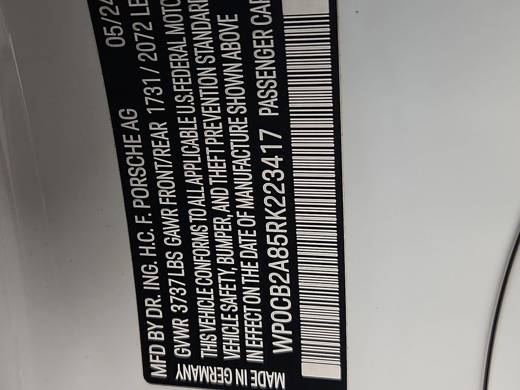 Certified 2024 Porsche 718 Boxster S RWD image 26