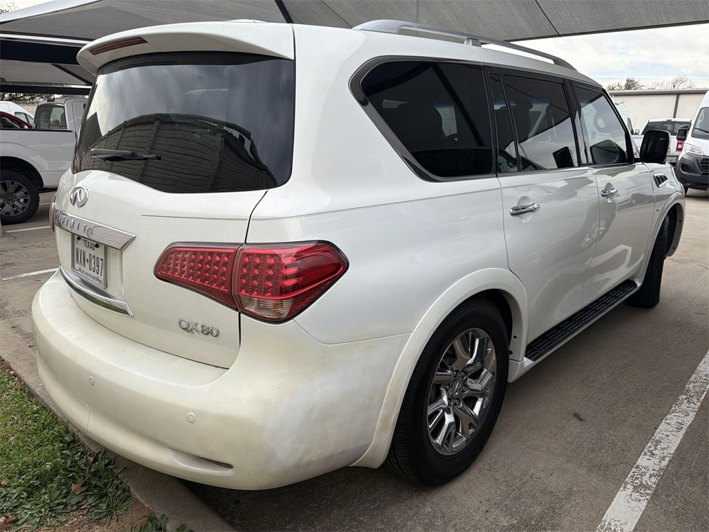 Used 2014 INFINITI QX80 Base w/ Theater Package image 3