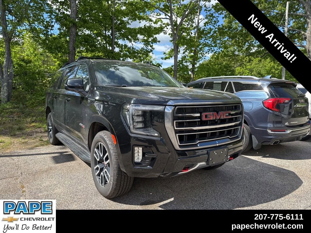 Used 2021 GMC Yukon XL AT4 w/ Rear Media and Nav Package AWD/4WD image 1
