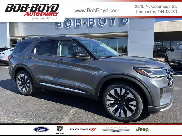 New 2026 Ford Explorer Platinum w/ LUX Leather Package