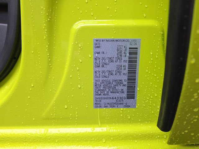 New 2026 Nissan Frontier PRO-4X w/ Tow Package image 19