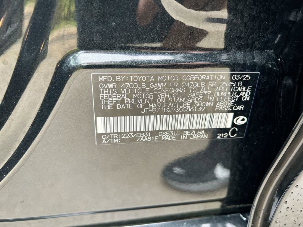 Certified 2025 Lexus IS 350 F Sport w/ Accessory Package 2 image 22