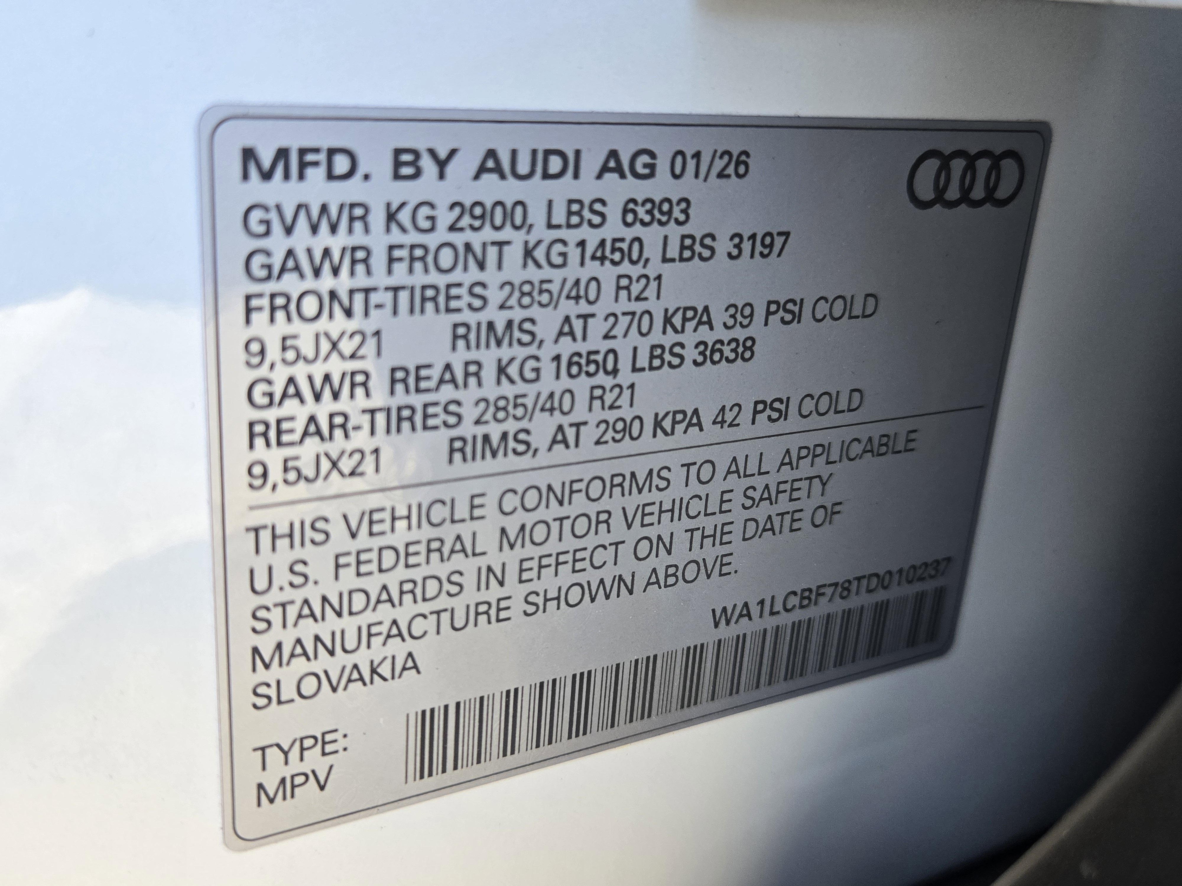 New 2026 Audi Q7 2.0T Premium Plus AWD/4WD image 10