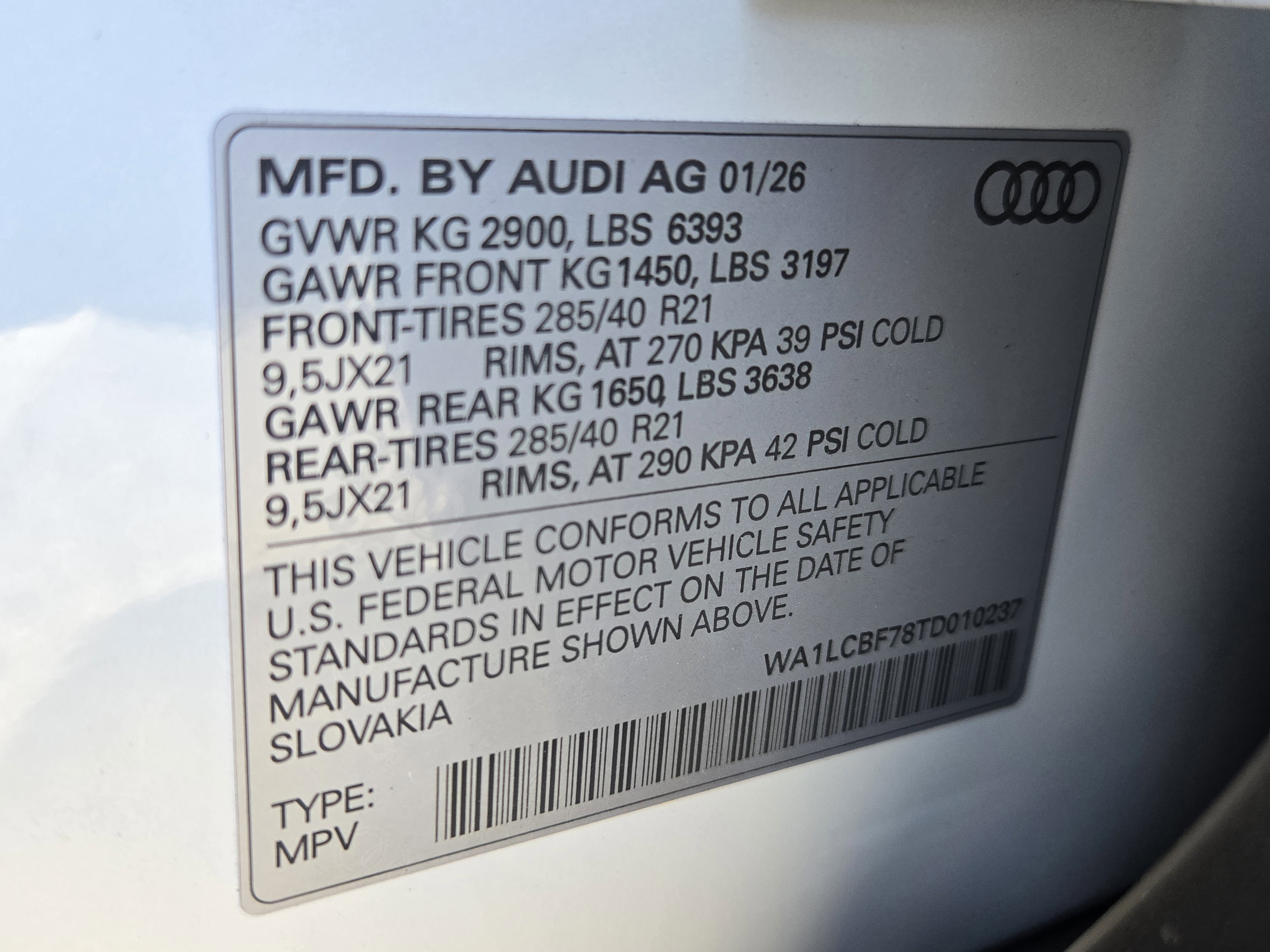 New 2026 Audi Q7 2.0T Premium Plus AWD/4WD image 10