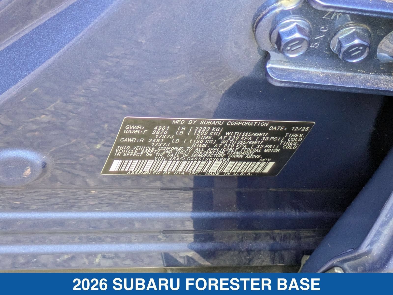 Certified 2026 Subaru Forester AWD/4WD image 37