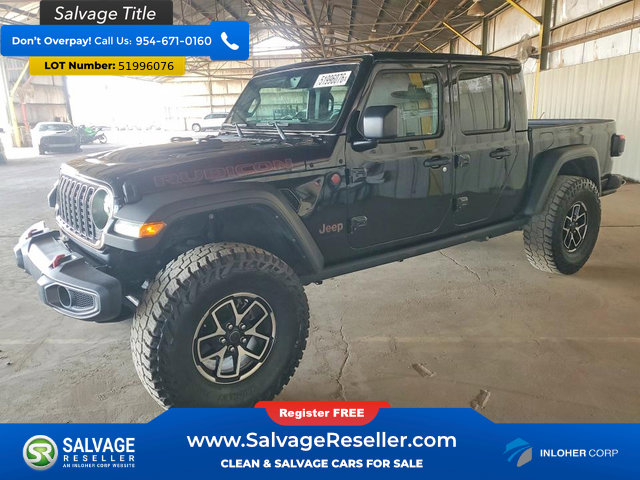 Used 2024 Jeep Gladiator Rubicon AWD/4WD image 1