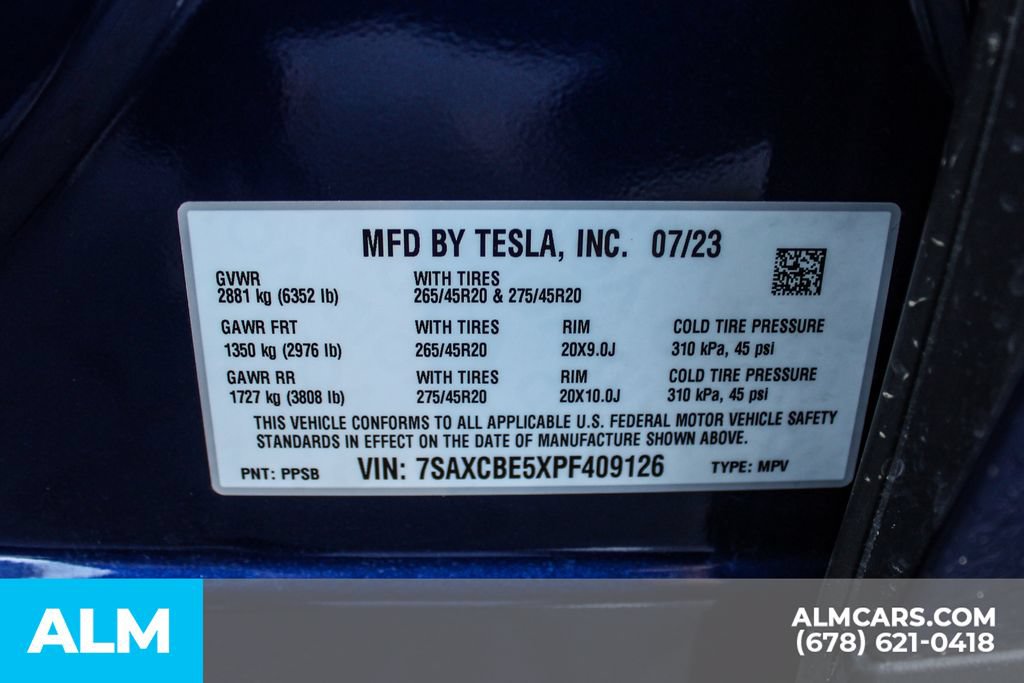 Used 2023 Tesla Model X AWD/4WD image 36