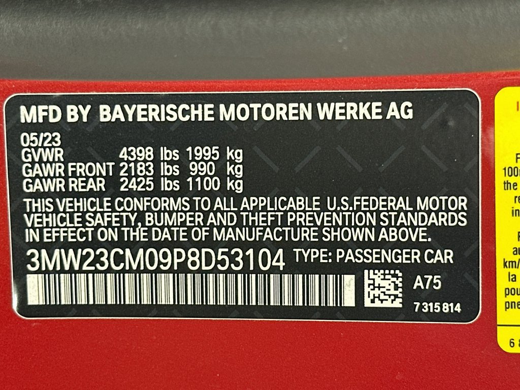 Used 2023 BMW 230i Coupe w/ Convenience Package RWD image 33