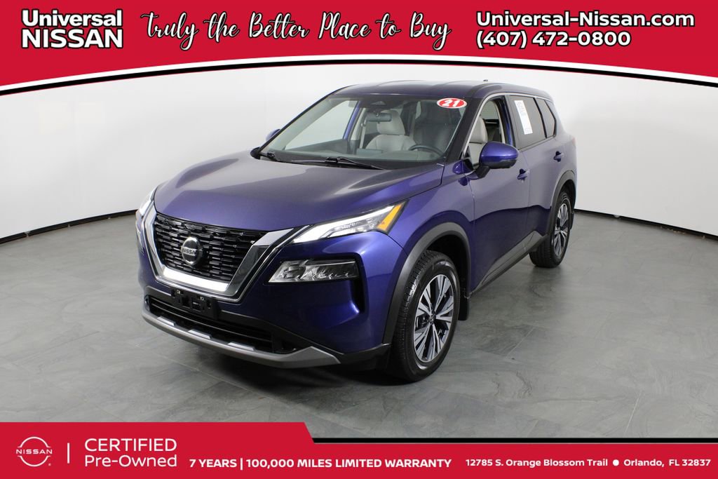 Certified 2021 Nissan Rogue SV