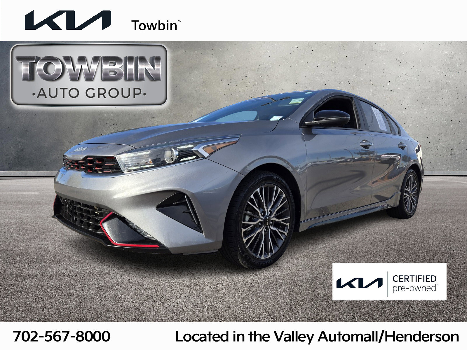 Certified 2023 Kia Forte GT-Line