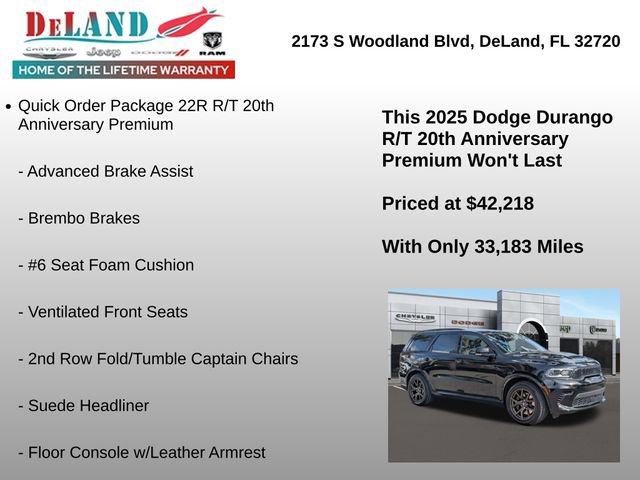 Used 2025 Dodge Durango R/T image 7