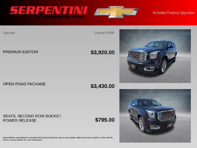 Certified 2019 GMC Yukon SLT w/ Premium Edition AWD/4WD image 4