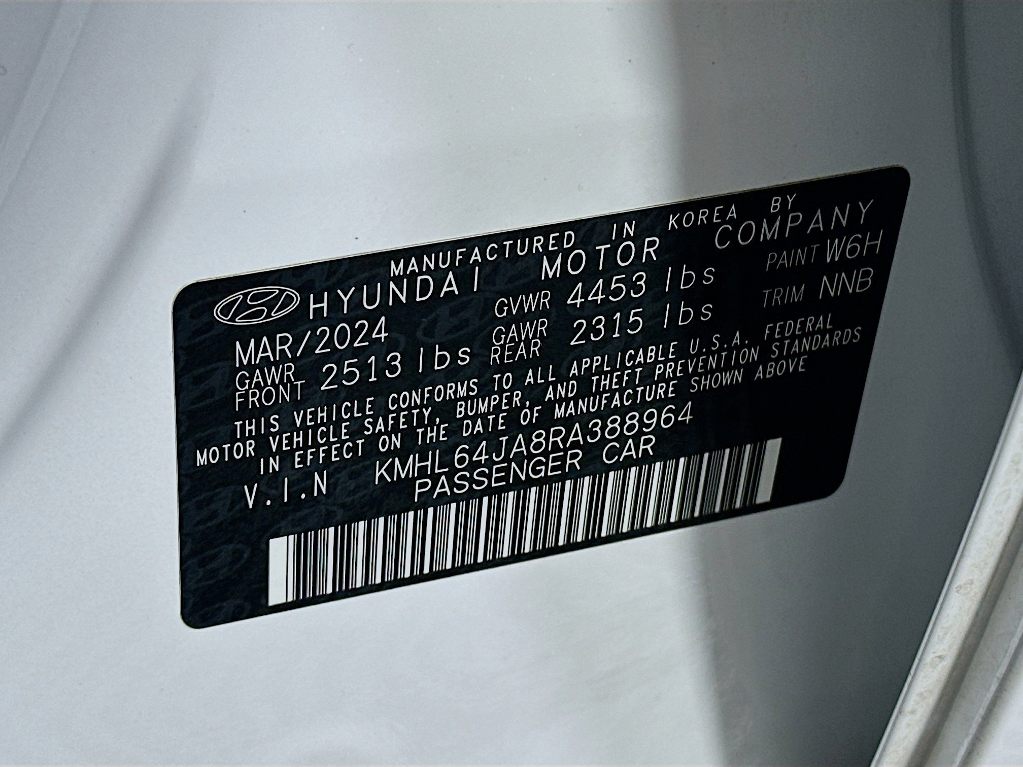 Used 2024 Hyundai Sonata SEL FWD image 12