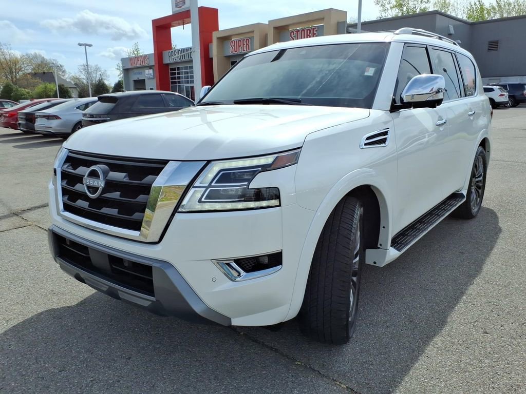 Certified 2024 Nissan Armada Platinum w/ Captain's Chairs Package AWD/4WD image 21