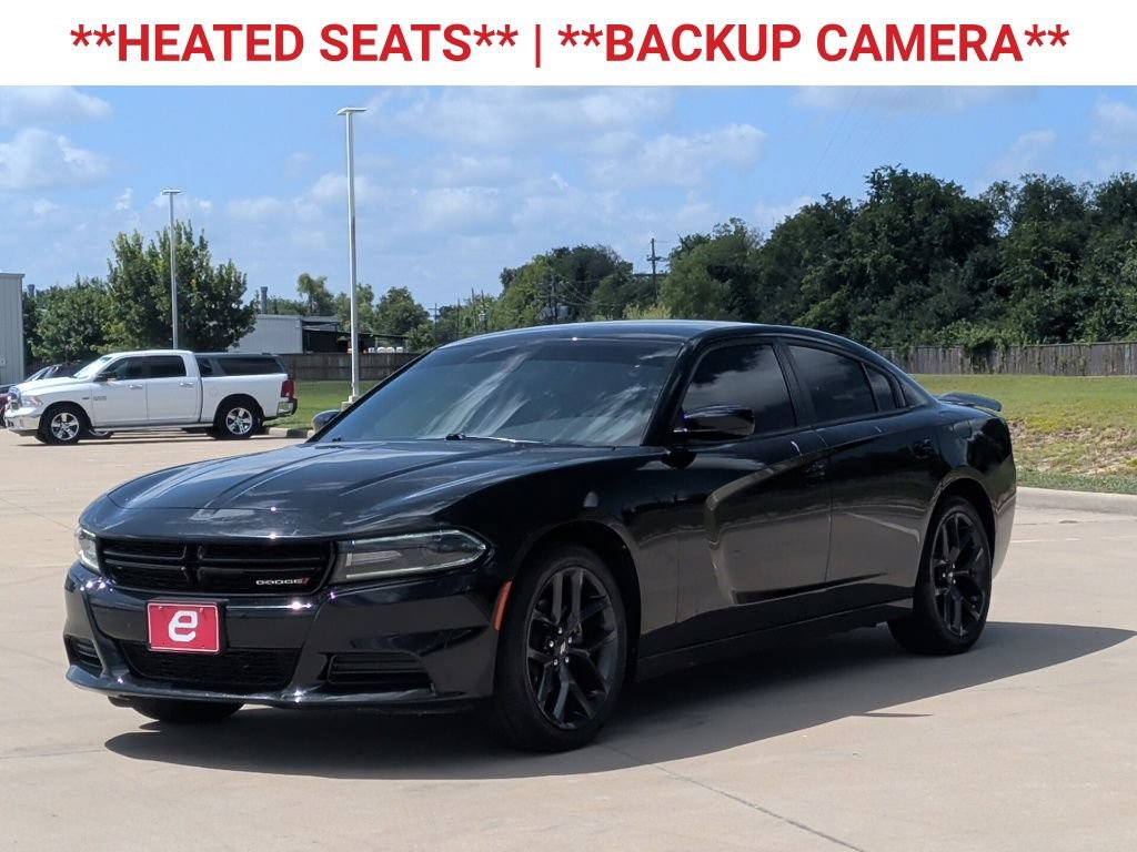 Used 2021 Dodge Charger SXT w/ Blacktop Package RWD image 3
