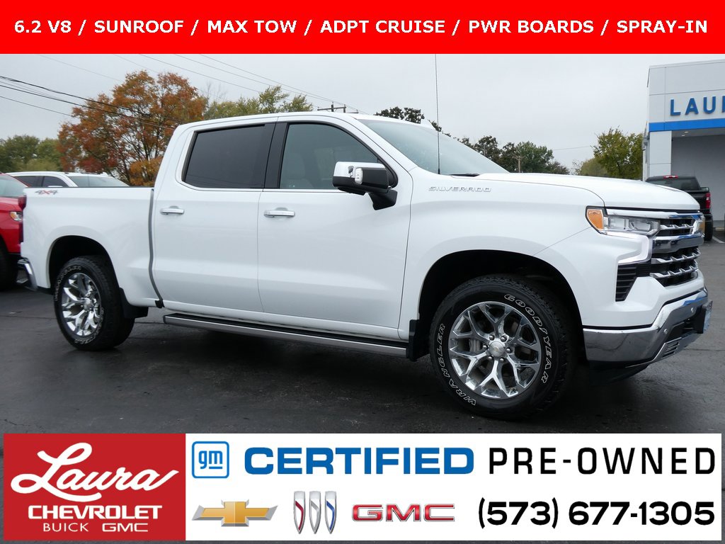 Certified 2022 Chevrolet Silverado 1500 LTZ w/ LTZ Premium Package