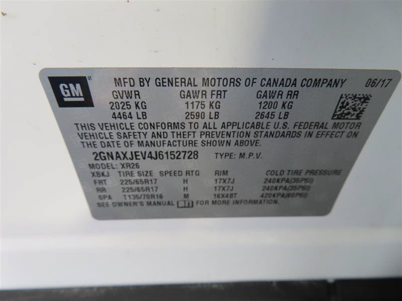 Used 2018 Chevrolet Equinox LT FWD image 33