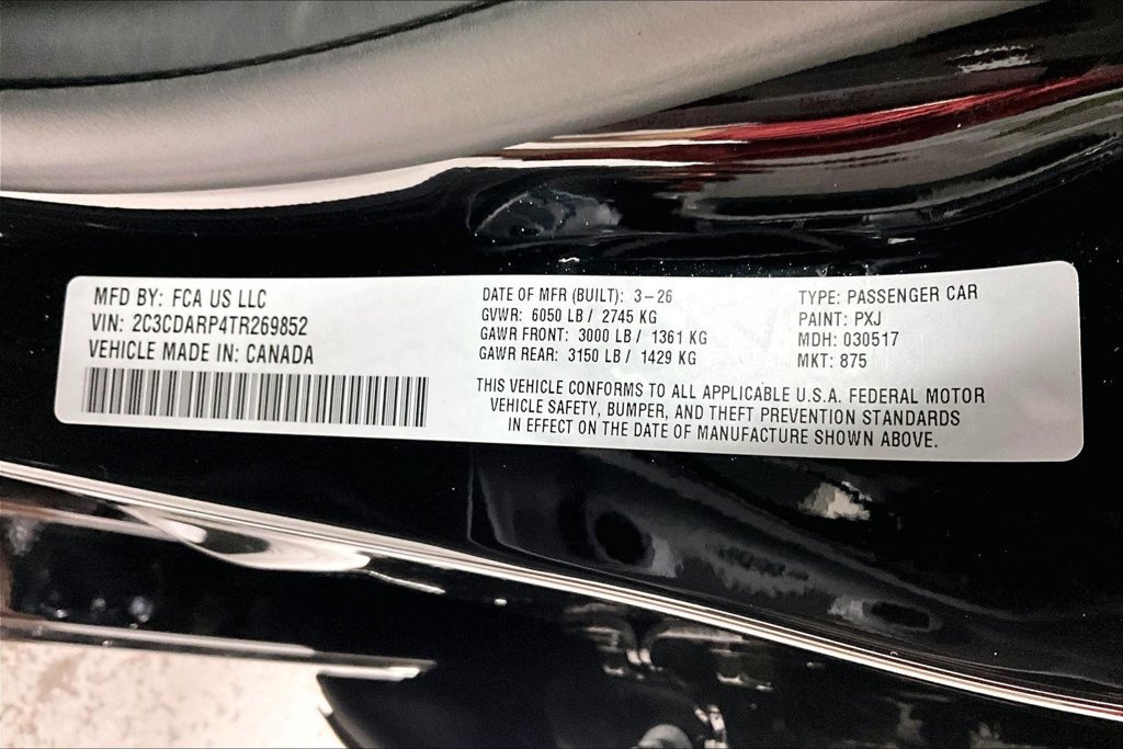 New 2026 Dodge Charger Scat Pack w/ Blacktop Package AWD/4WD image 24