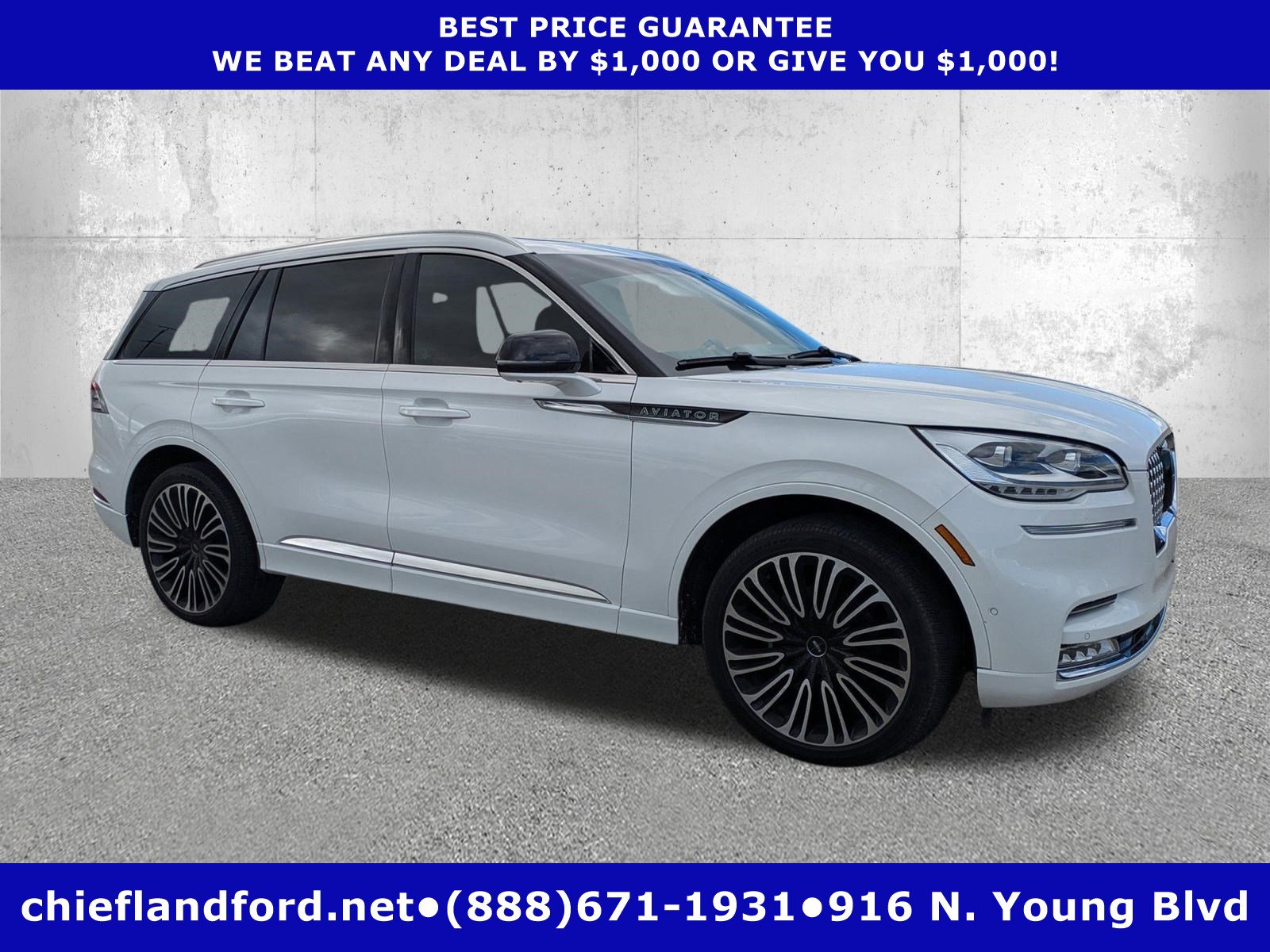 Used 2023 Lincoln Aviator Black Label w/ Class IV Trailer Tow Package AWD/4WD image 1