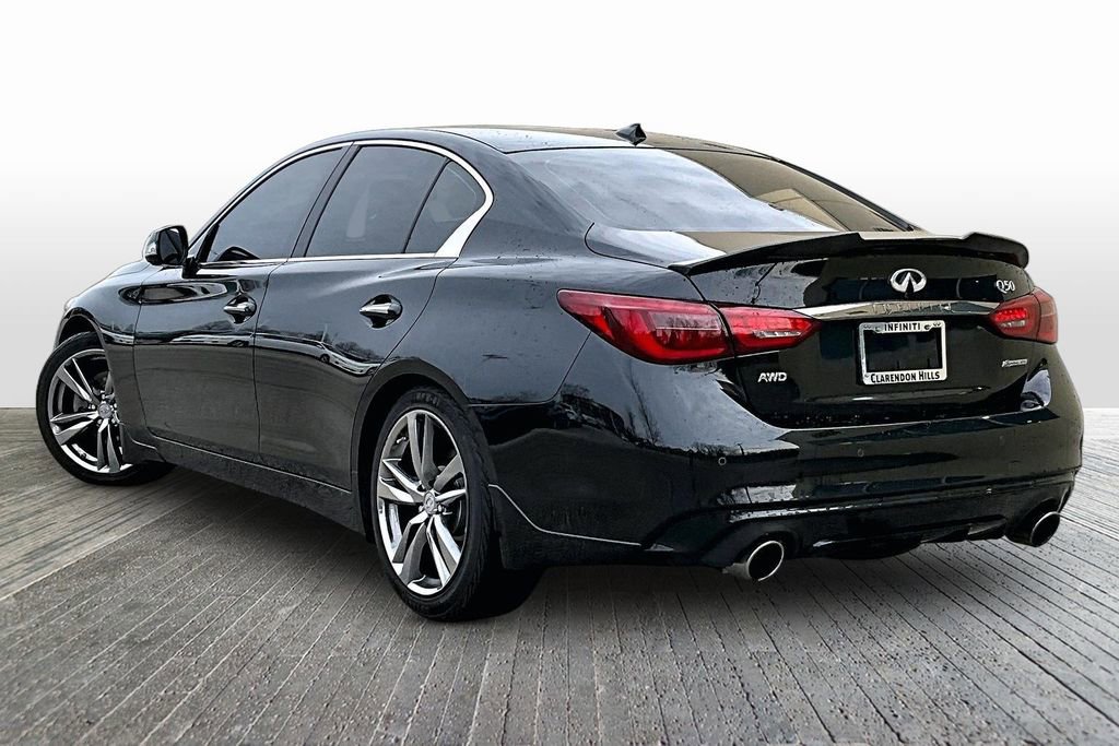 Certified 2021 INFINITI Q50 Signature Edition w/ Cargo Package image 6