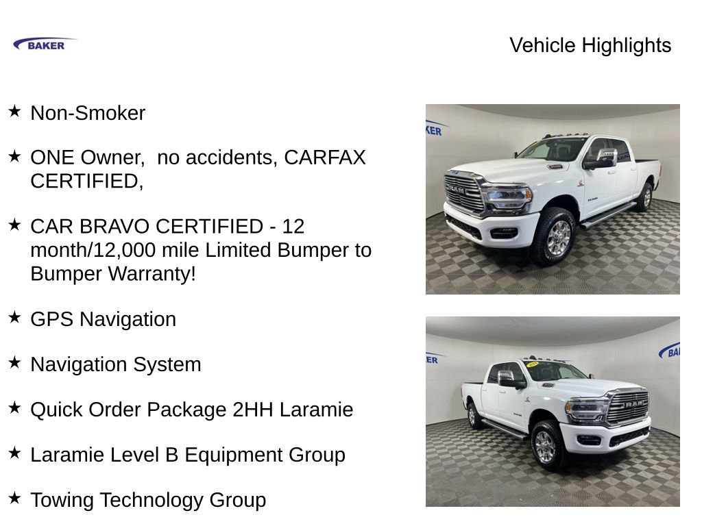 Used 2024 RAM 3500 Laramie AWD/4WD image 4