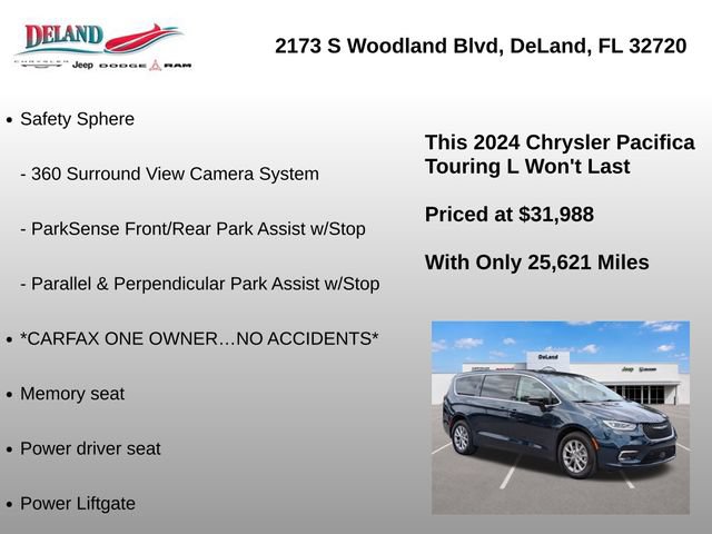Used 2024 Chrysler Pacifica Touring-L AWD/4WD image 8