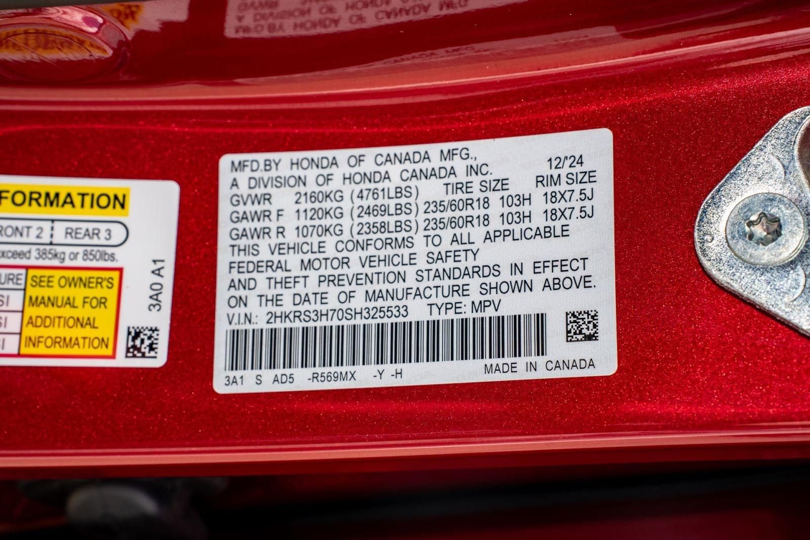 Certified 2025 Honda CR-V EX-L image 40