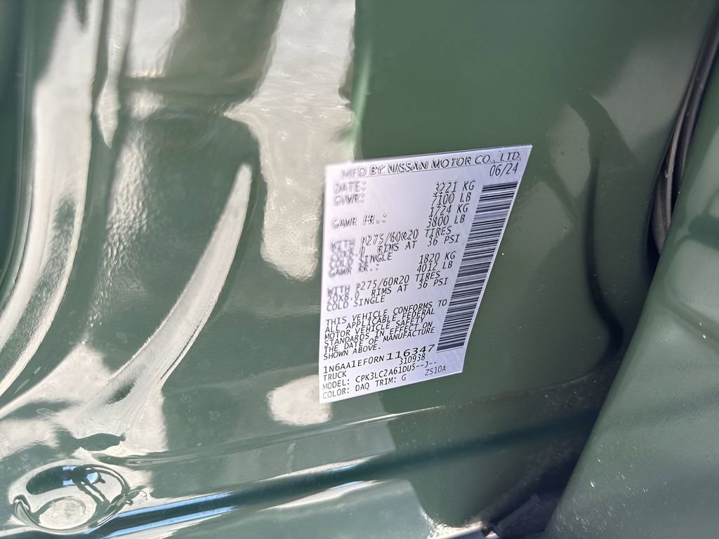 Used 2024 Nissan Titan SV w/ SV Bronze Edition Package image 35