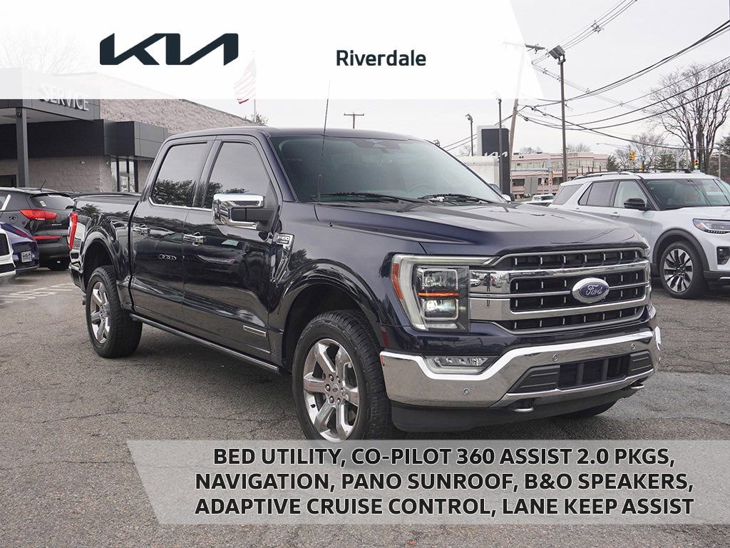Used 2023 Ford F150 Lariat w/ Equipment Group 502A High AWD/4WD video 1