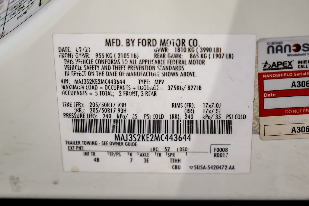Used 2021 Ford EcoSport Titanium FWD image 55