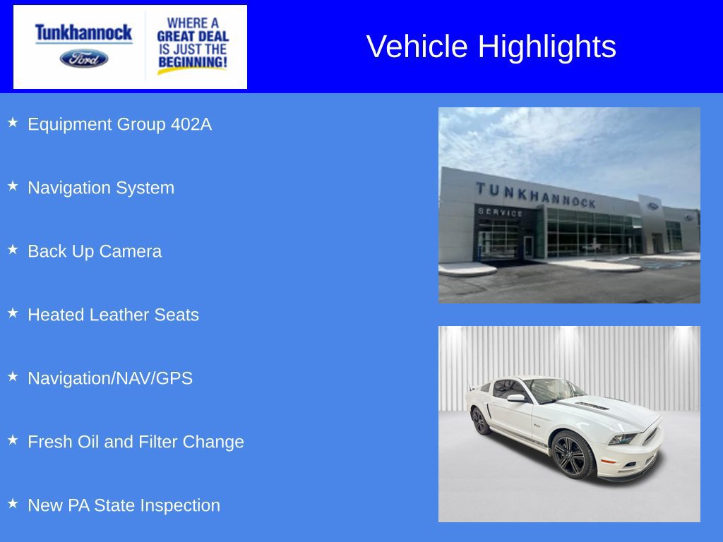 Used 2014 Ford Mustang GT Premium w/ Electronics Package RWD image 6