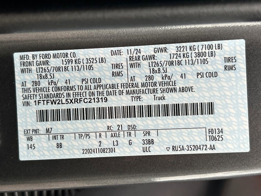 Used 2024 Ford F150 STX w/ Equipment Group 201A FX4 AWD/4WD image 31