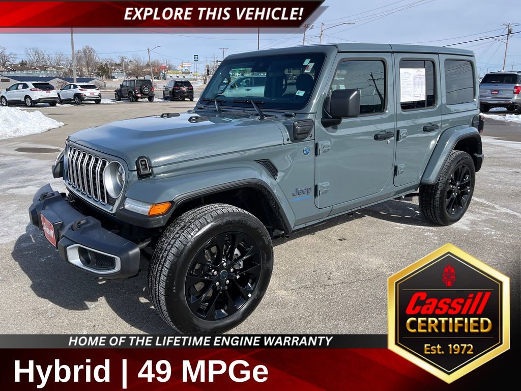 Used 2025 Jeep Wrangler Unlimited Sahara w/ Safety Group