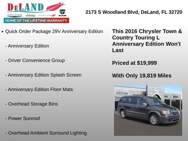 Used 2016 Chrysler Town & Country Touring-L FWD image 6