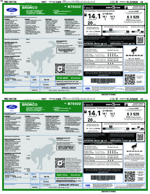 Used 2023 Ford Bronco Badlands AWD/4WD image 38
