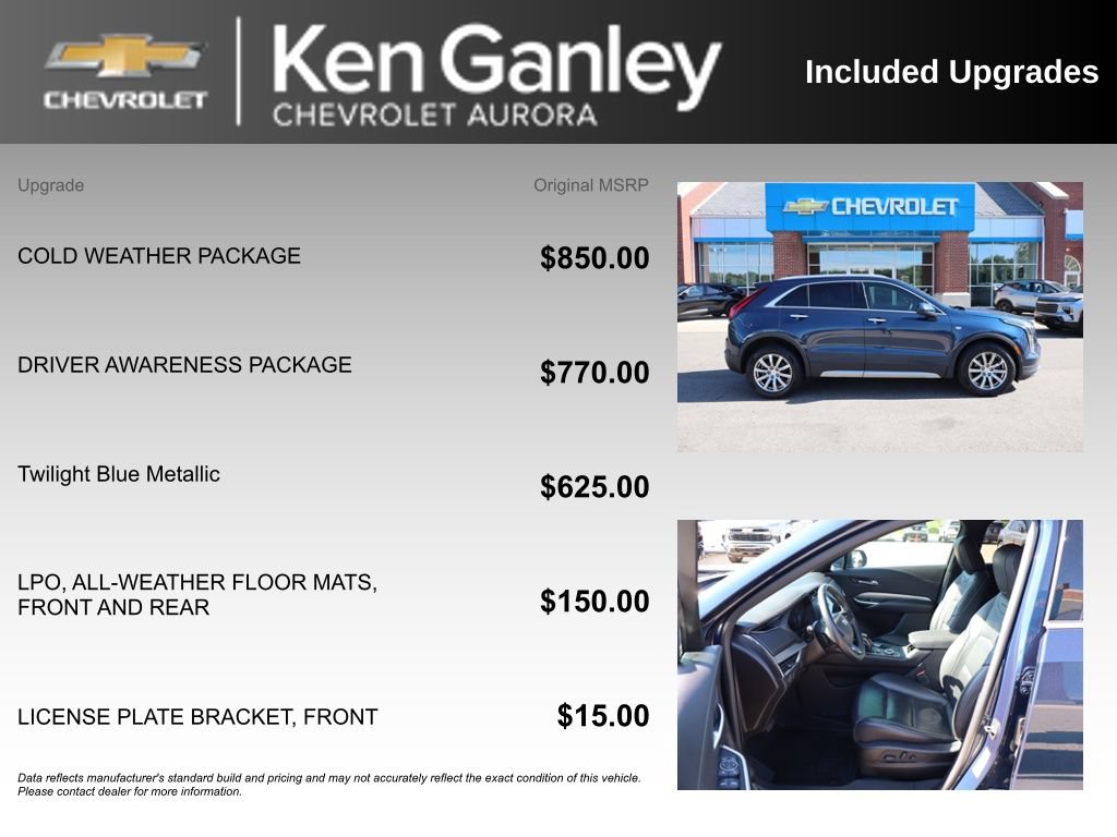 Used 2019 Cadillac XT4 Premium Luxury w/ Cold Weather Package AWD/4WD image 6