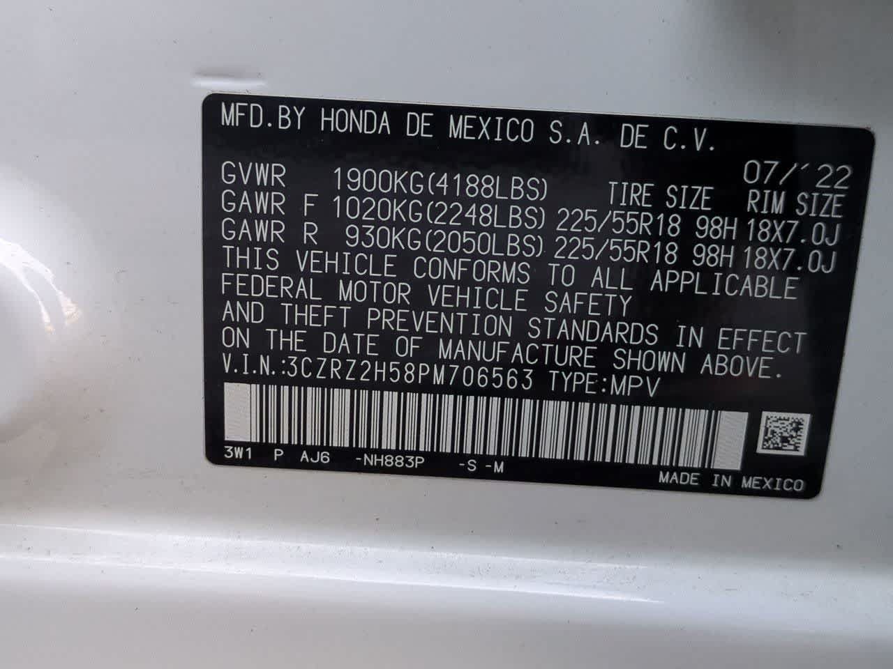 Used 2023 Honda HR-V Sport image 33