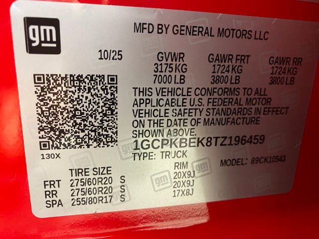 Certified 2026 Chevrolet Silverado 1500 Custom w/ Rally Edition image 31